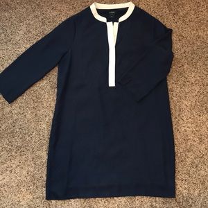 Classic J Crew Navy dress